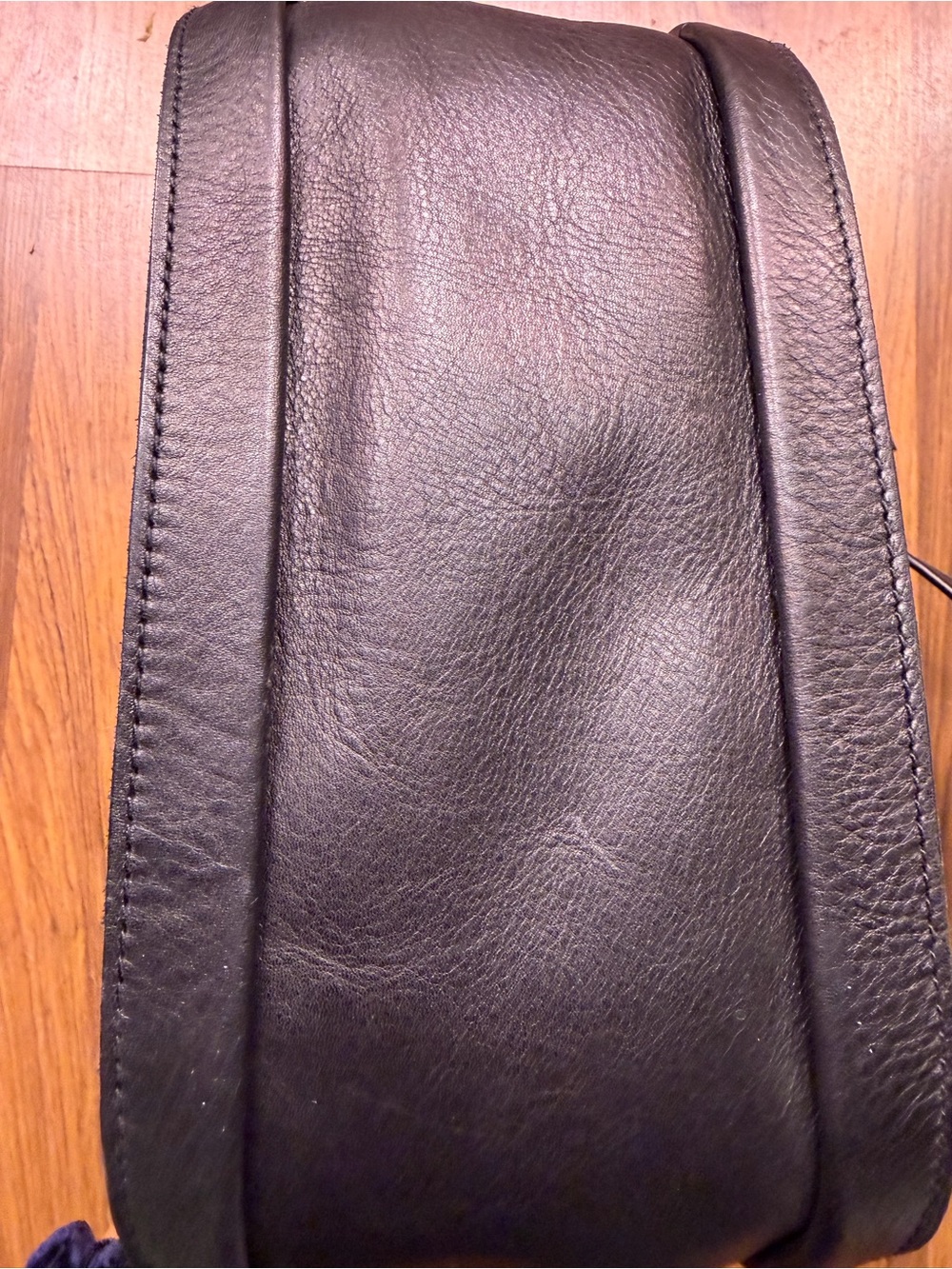 Madewell Hobo Crossbody Shoulder Bag in black leather - Picture 5 of 6